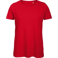 B&C Damen Bio Medium Fit T-Shirt Inspire T TW043 red M