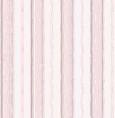 Laura Ashley Heacham Stripe Blush Wallpaper