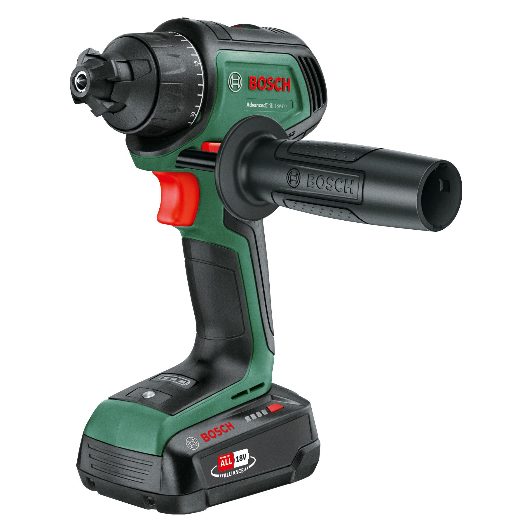 Bosch Home & Garden AdvancedDrill 18V-80 QuickSnap (Bohrschrauber) (06039E2004)