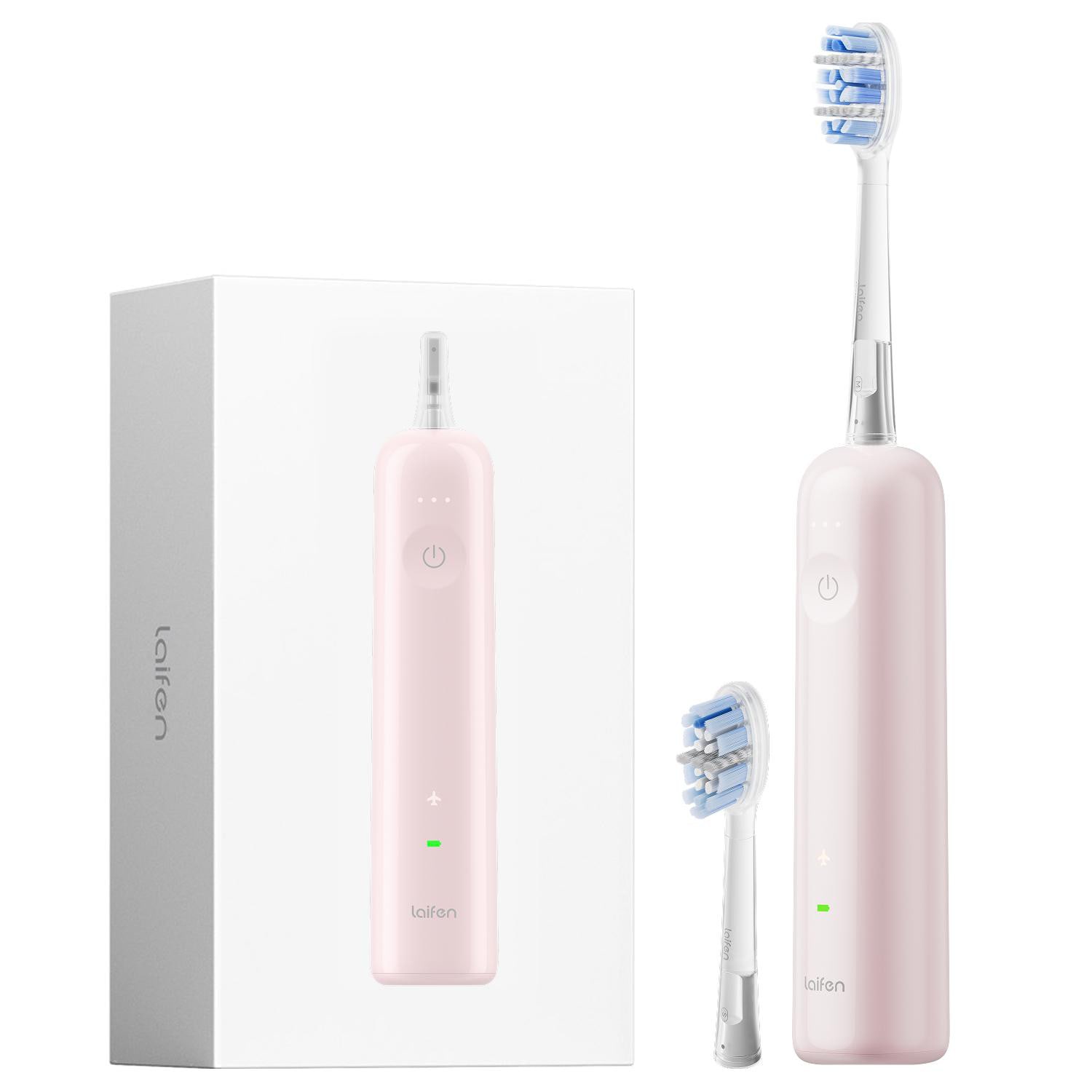 Laifen Wave Pro Elektrische Schallzahnbürste Servo-System, 66.000 Vibrationen/Min., App-Steuerung, IPX7, Magnetladung pink