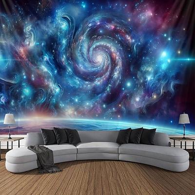Planet Landschaft Wandteppich große Wandkunst Wandteppich Wanddekoration Fotohintergrund Decke Vorhang Wohnraum Schlafzimmer Einrichtung