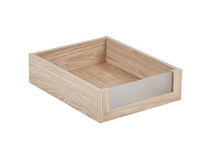 Hom`in Schublade, Eichefarben, Holzwerkstoff, Glas, 37.5x12x45 cm, Schlafzimmer, Kleiderschränke, Schrankzubehör