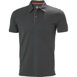 Polo Shirt "TECH" - XS - ebenholz
