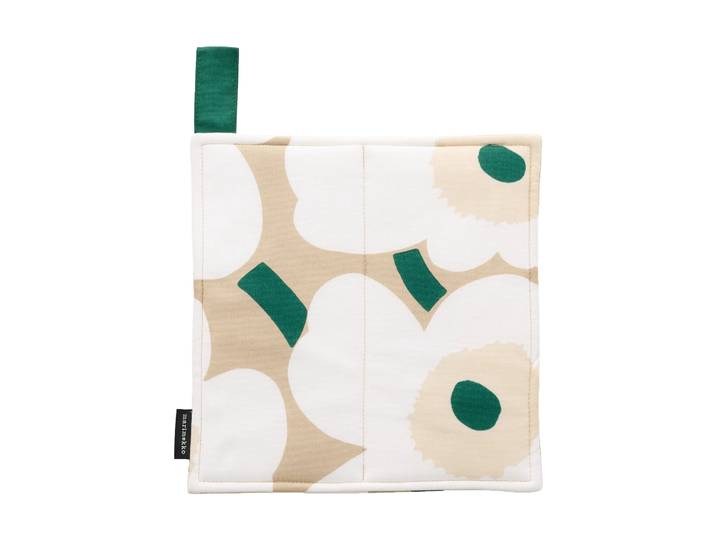 Marimekko Manique Pieni Unikko 21,5x21,5 cm Sand-white-hay-emerald