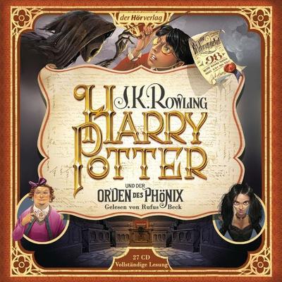 Harry Potter und der Orden des Phönix - J. K. Rowling, CD, 9783844537161