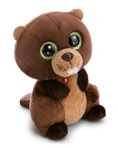 NICI Glubschis Bobston de bever, bruin, 15 cm