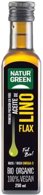 NaturGreen ÓLEO VIRGEM DE LINHAÇA BIO 250ml