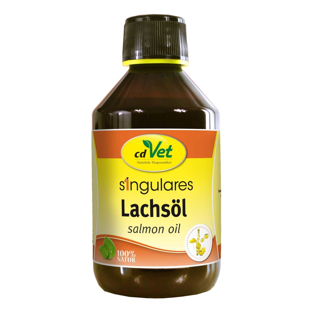 cdVet Naturprodukte GmbH Singulares Lachsöl für Hunde und Katzen 12478221