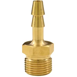 ELMAG Schlauchtülle mit Außengewinde AG 3/8, 6 mm, Messing - 42354