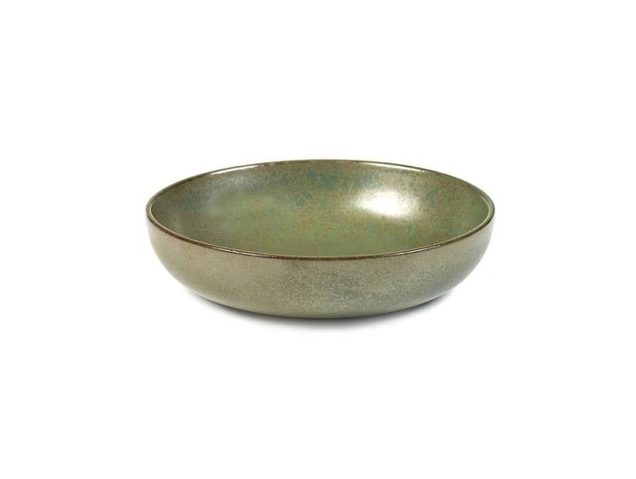 Serax Assiette creuse Surface 16 cm Camogreen