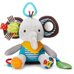 Skip-Hop Motorikspielzeug Bandana Buddies Elefant, Aktivitätsspielzeug aus Stoff, ab 0 Monate
