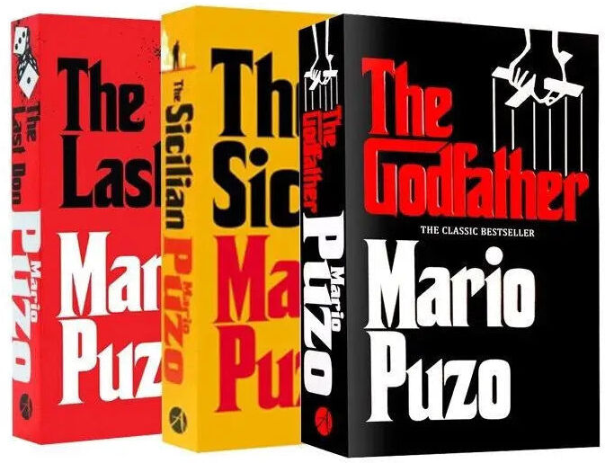 Arrow Mario Puzo The Godfather Collection 3 Books Set (The Last Don, The Sicilian and The Godfather)