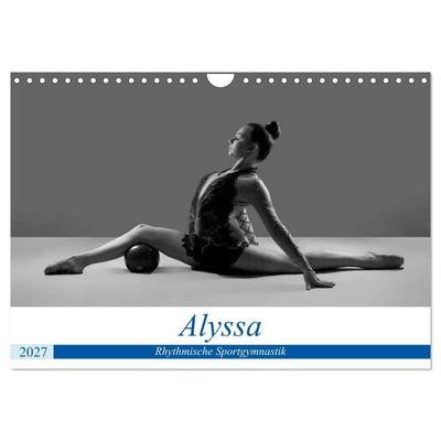 Rhythmisch Sportgymnastik - Alyssa (Wandkalender 2027 DIN A4 quer), CALVENDO Monatskalender