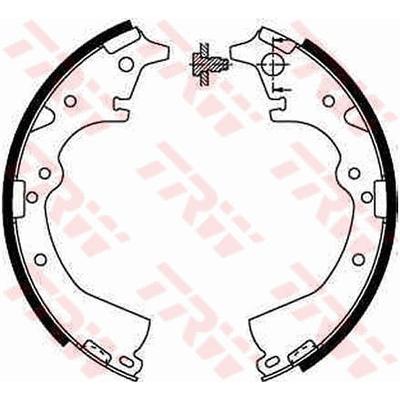 TRW Bremsbackensatz gs8184 für TOYOTA