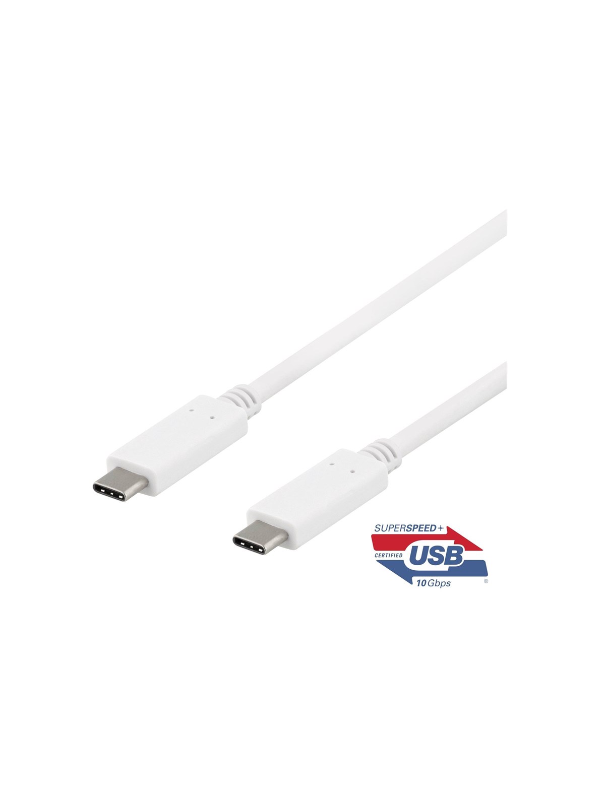Deltaco USB-C Cable - USB-C to USB-C - 1 m