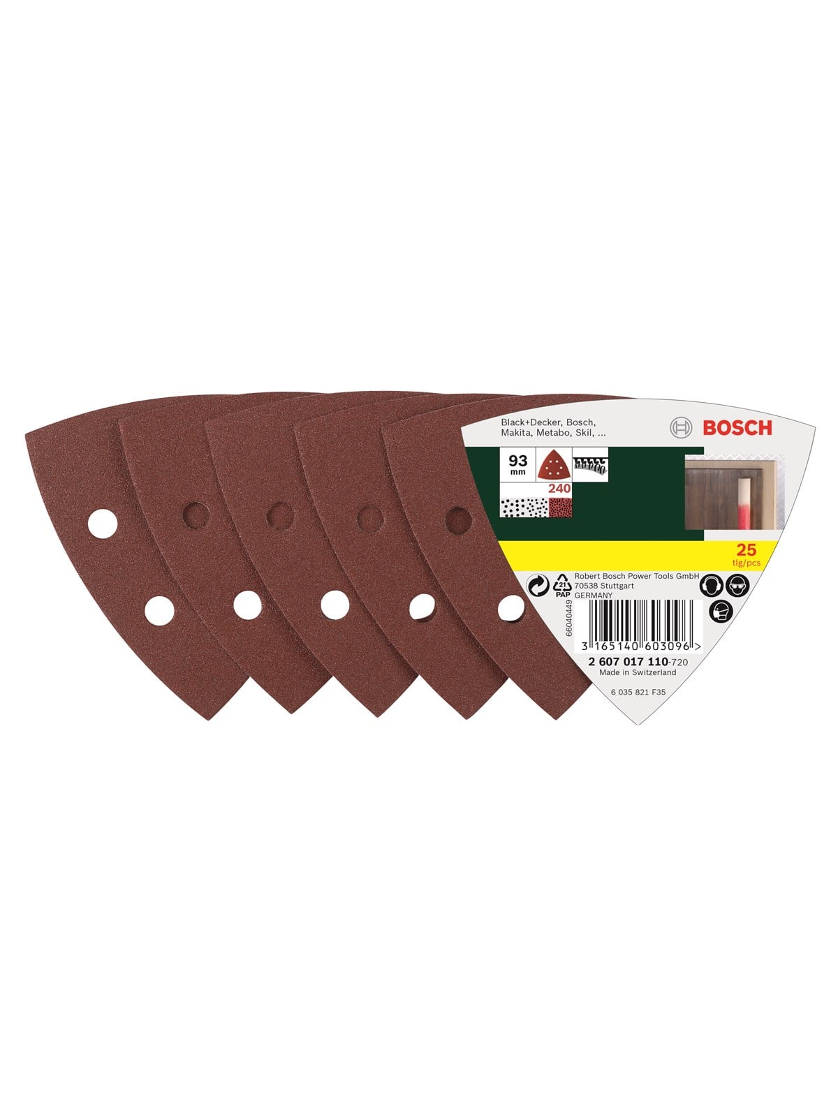 Bosch sanding sheet