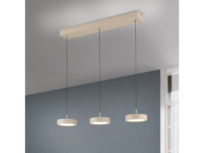 ORION Hängeleuchte Teide, dimmbar, grün, für Wohn- / Esszimmer, Metall, Modern