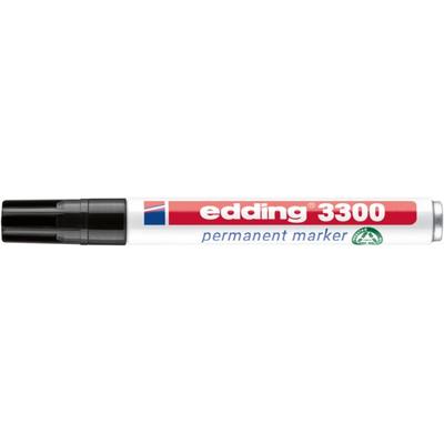 Edding 3300 Permanentmarker 3300 schwarz