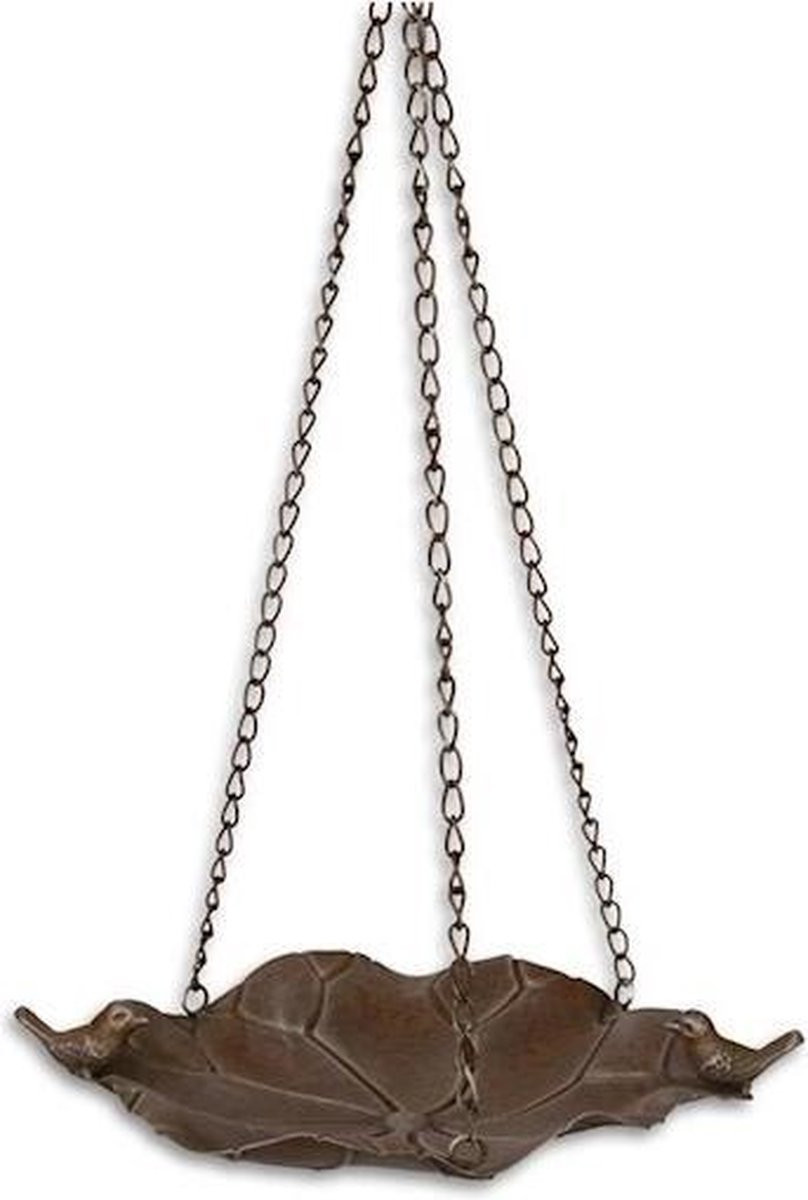 MadDeco Hangend Metalen Vogelbadje