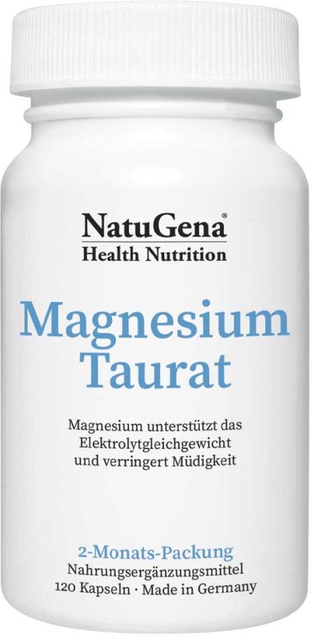 Magnesium Taurat Hochdosiert+vegan Kapseln