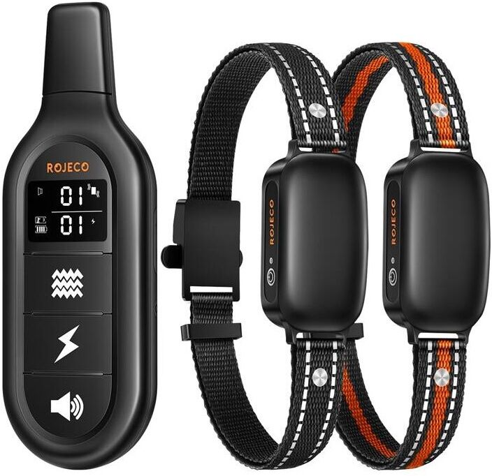 Collar de adiestramiento para perros PD521 (2 unidades) - ROJECO