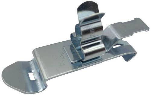 TRU COMPONENTS Schirmklammer Klemm-Ø (max.) 8mm Federstahl 1St.