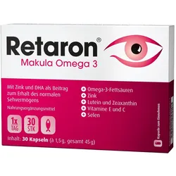 RETARON Makula Omega-3 Kapseln 30 St