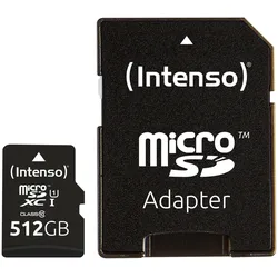 Intenso Speicherkarte microSD Premium 512 GB