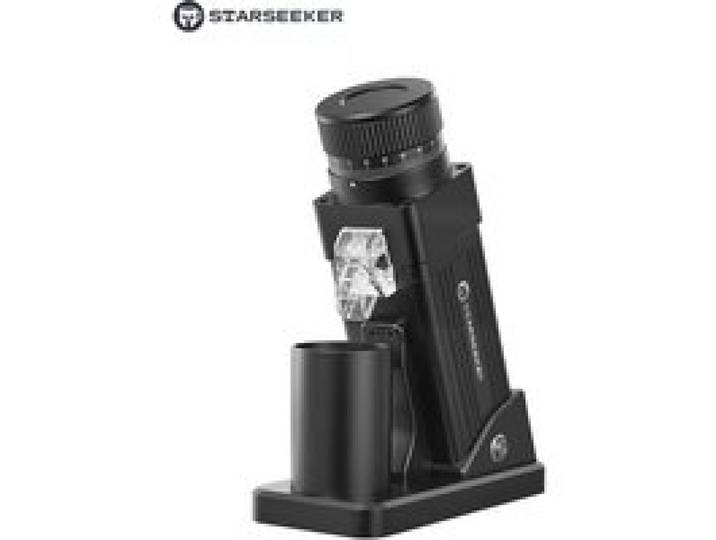 STARSEEKER E55Pro Moulin à Café Électrique Broyeur à Cône Titane 55 mm Réglage Infiniment Variable Noir