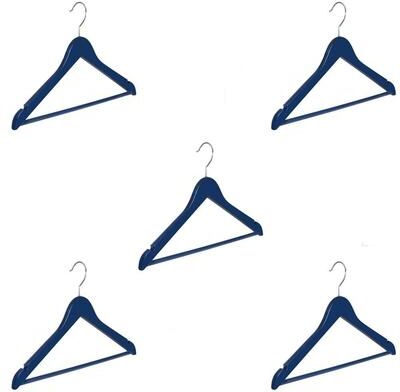 YBM Home Abs plastic Clothes/Suit Hangers, Perfect for Dresses Blouses&Pants,Shirts, Sweaters, Coat Set of 5