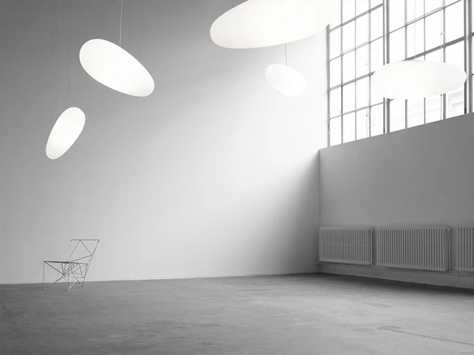 Fritz Hansen Avion hanglamp wit - LED - Kunststof