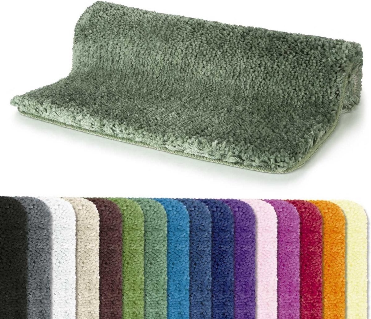 Luxe Hoogpolige Badmat met Antislip voor Volwassenen