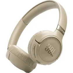 JBL TUNE 680 NC, On-ear Kopfhörer Bluetooth Beige