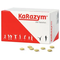 KARAZYM magensaftresistente Tabletten 200 St