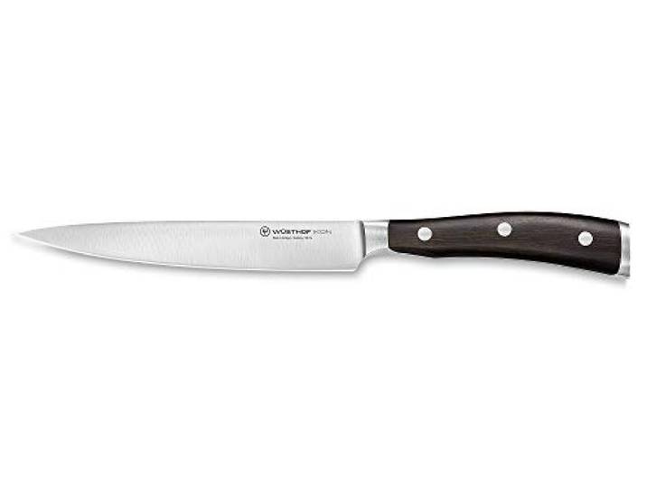 WÜSTHOF Ikon Schinkenmesser 16 cm, Braun