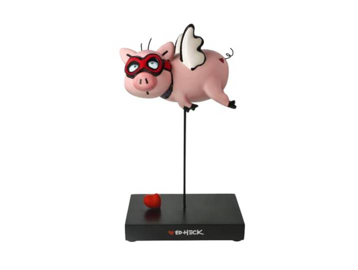 Goebel Figur Ed Heck When Pigs Fly - Pop Art