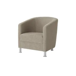 Sessel aus Flachgewebe  ¦ grau ¦ Maße (cm): B: 69 H: 75 T: 76.0