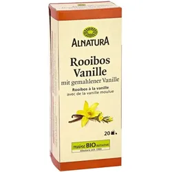 Alnatura Bio Kräutertee »Rooibos Vanille« - 20 Beutel beige