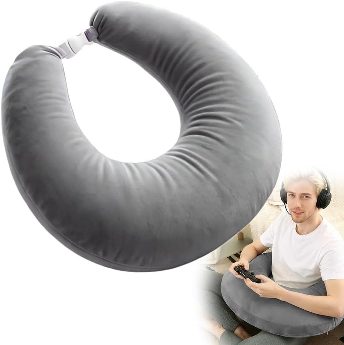 Ergonomisch Kussen voor Lezen en Spelen voor Volwassenen en Kinderen