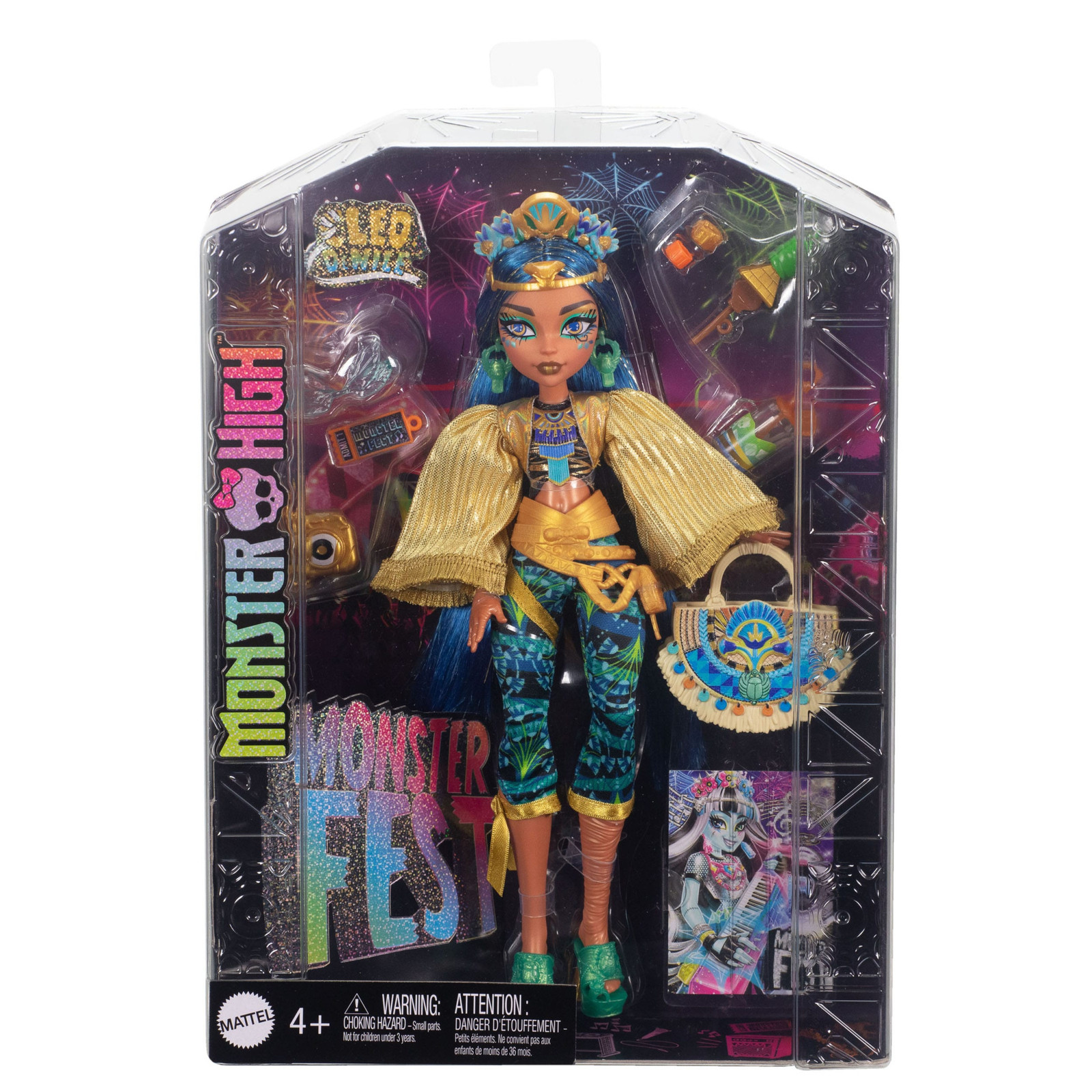 Monster High Monsterfest Cleo de Nile met bandposter en accessoires