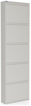 Ceha Antibacterial 5 Tier metal shoe cabinet without holes