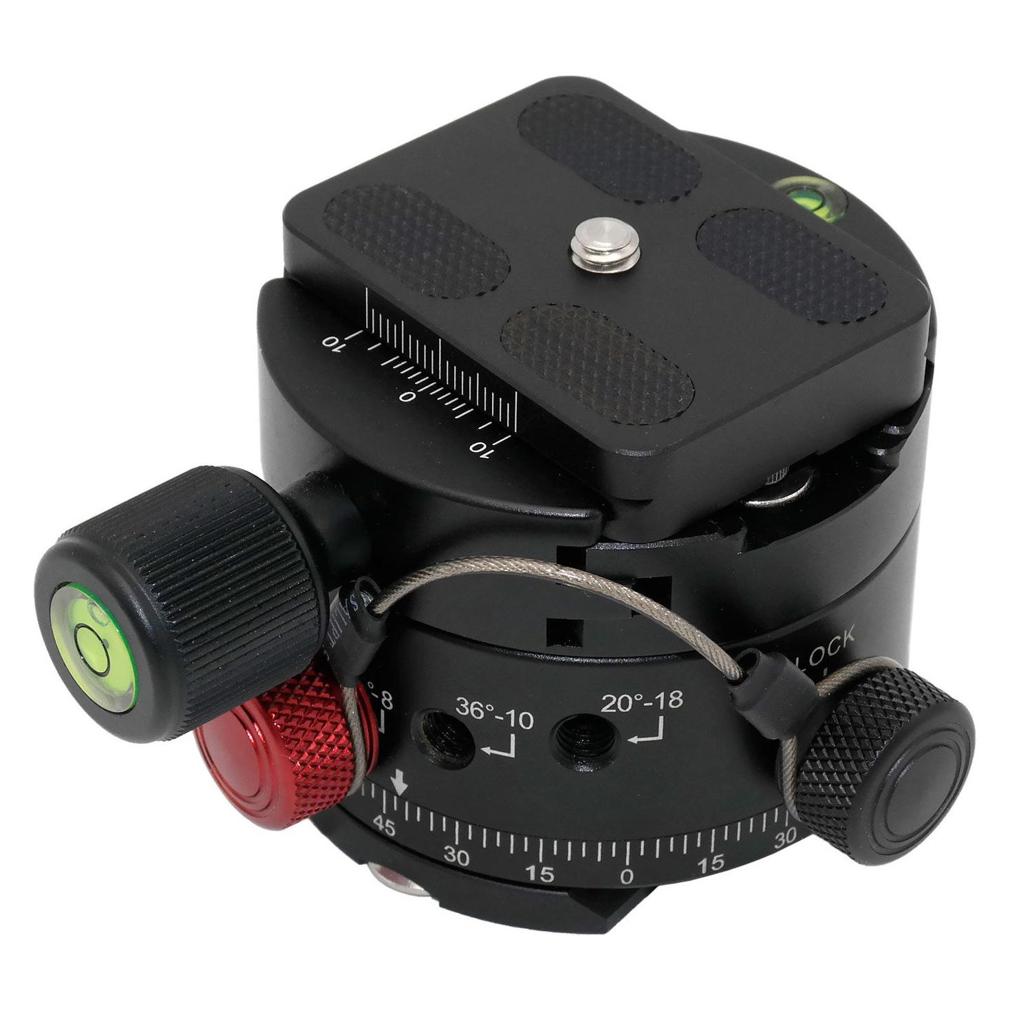 Caruba Panoramakop Kliksysteem Dubbele Quick Release (DH 60) (Panoramakopf) (D122522)