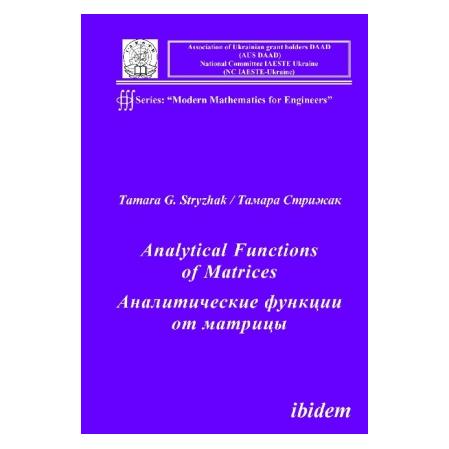 ibidem Analytical Functions of Matrices (Softcover, Tamara G. Stryzhak) (51408570)