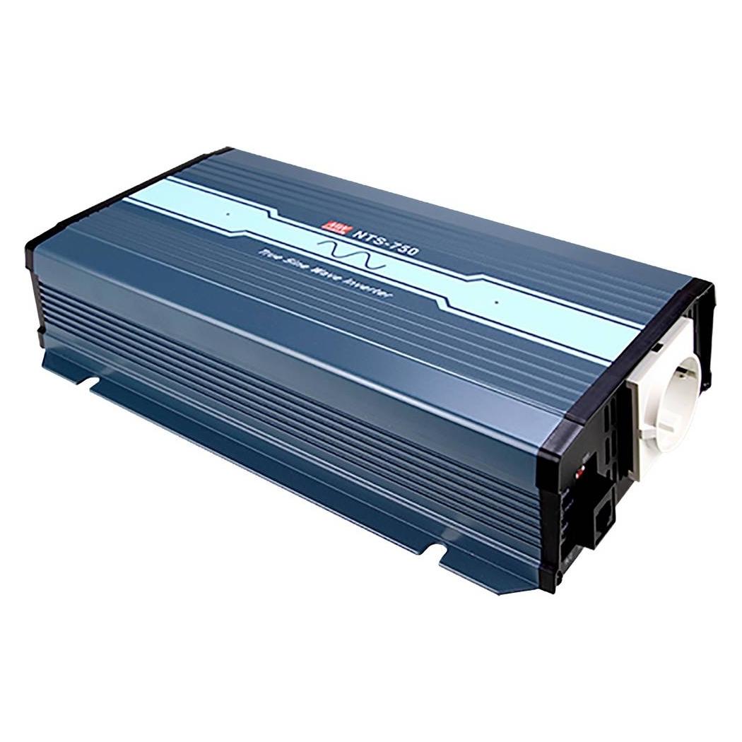 MeanWell NTS-750-224EU - Wechselrichter Sinus 750 W 24 V Schutzkontakt (NTS-750-224EU)