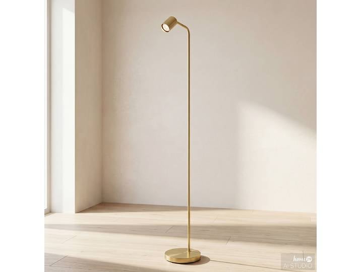 Lampadaire 27 x 151 x 23cm Laiton/Laiton acier thermolaqué GU10