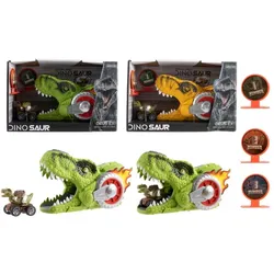 Jono Toys Dino 18,5 cm Schiessset 5-teilig, 2-fach sortiert