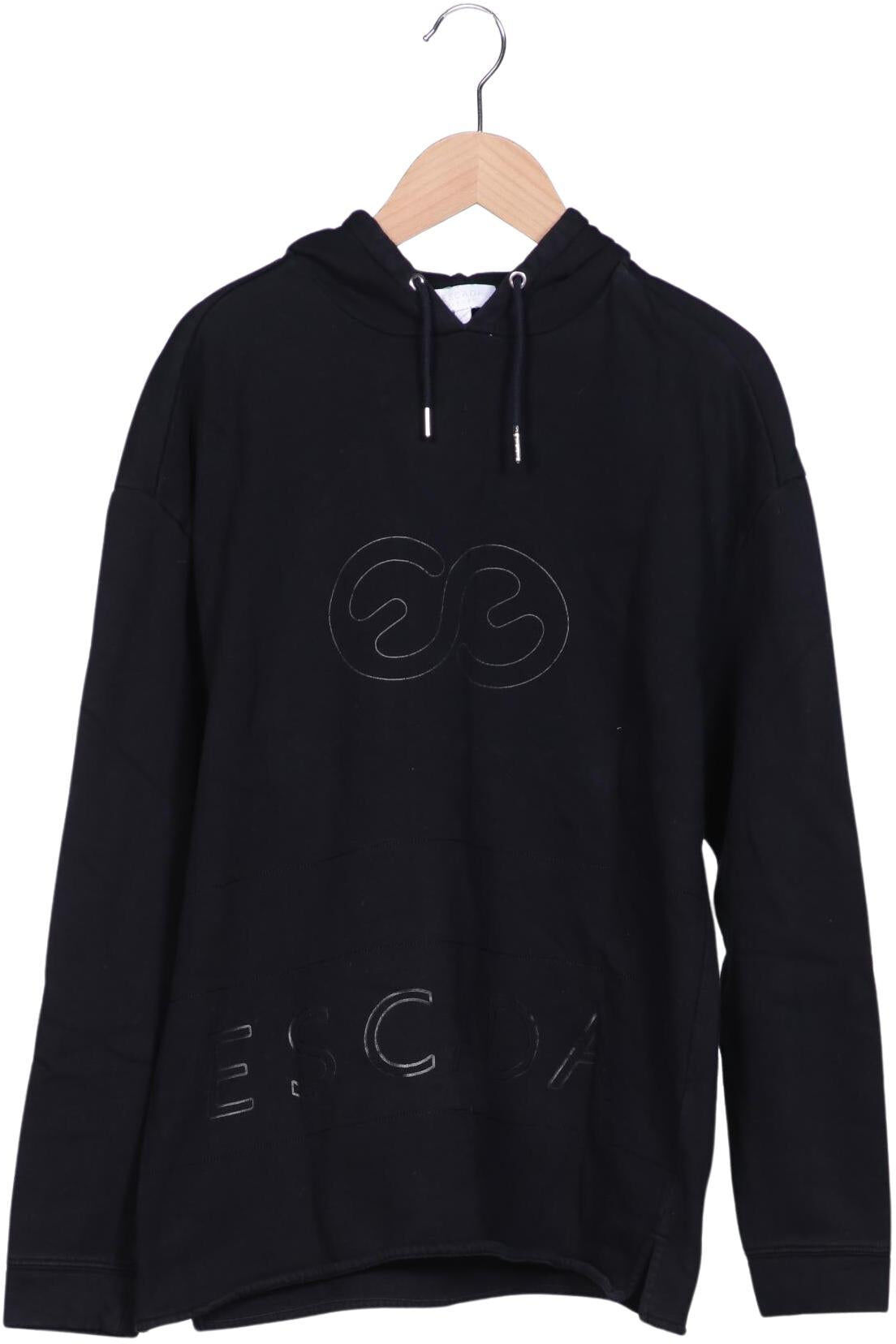 Escada Sport Damen Kapuzenpullover, Schwarz, Gr. XS, Baumwolle - Second Hand