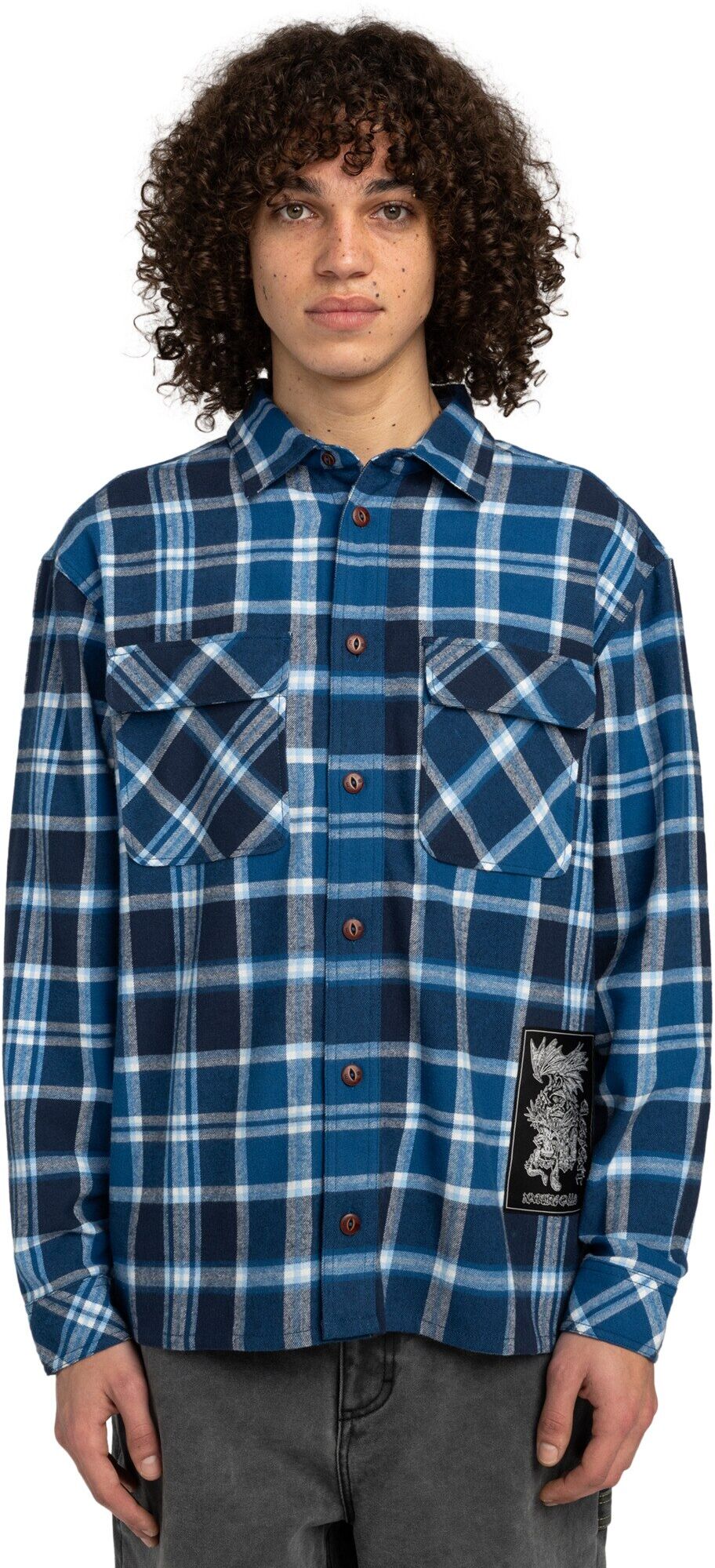 Element Camisa de hombre FFNC Checkmate .  (S) Multicolor