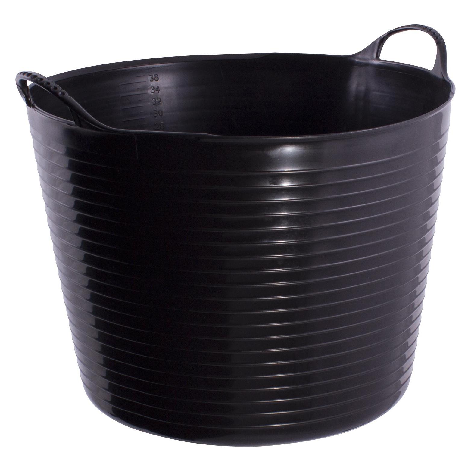 Schweizer Recycling Gorilla Tub gross schwarz 38lt (38 l) (27358)