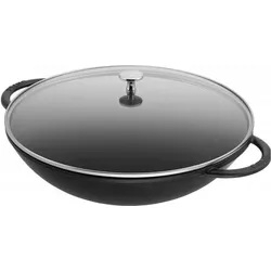 Staub Wok, Pfanne + Kochtopf, Schwarz